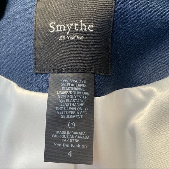 Smythe Double Breasted Crossover Blazer - 4 - Picture 10 of 10